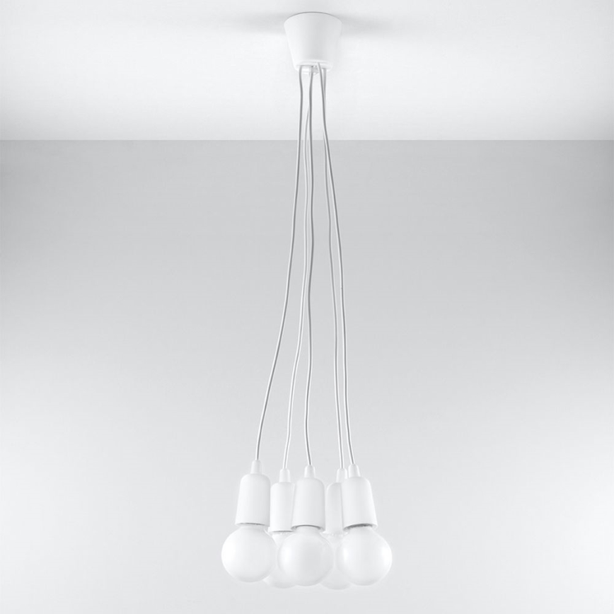 Lühter DIEGO 5xE27/60W/230V