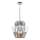 Lühter DONNA 9xE14/40W/230V d. 45 cm matt kroom