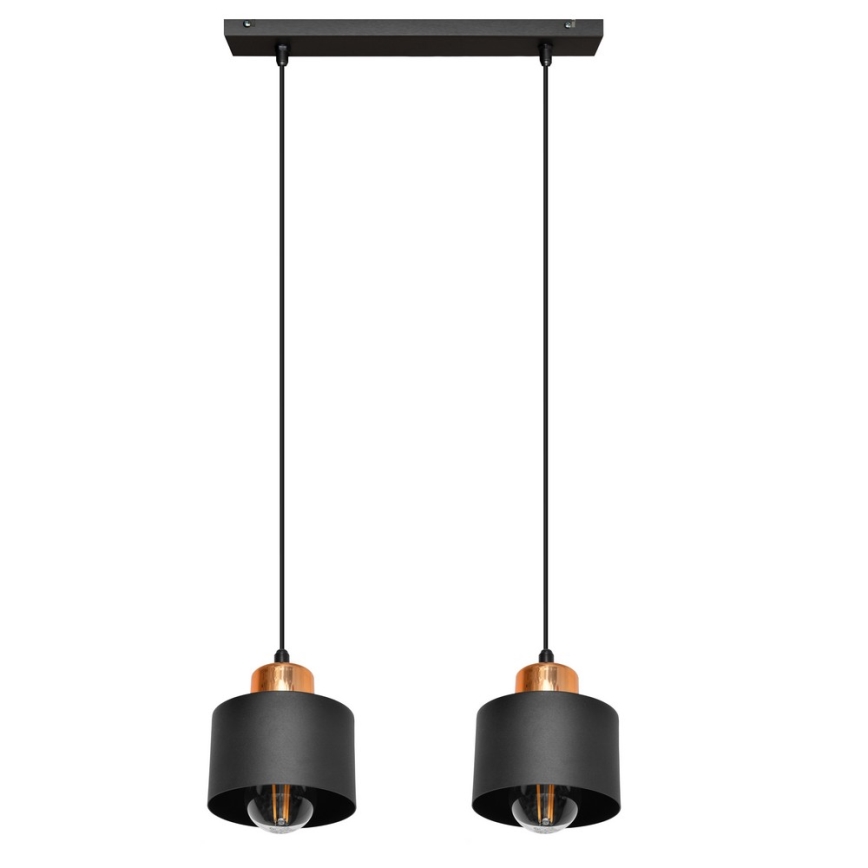Lühter EDISON 2xE27/15W/230V