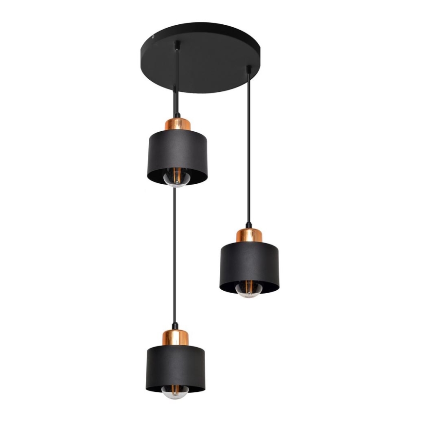 Lühter EDISON 3xE27/15W/230V