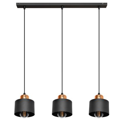 Lühter EDISON 3xE27/15W/230V