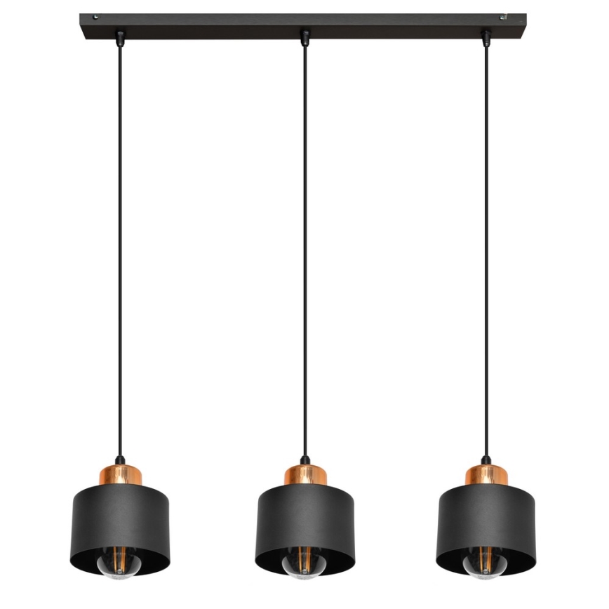 Lühter EDISON 3xE27/15W/230V