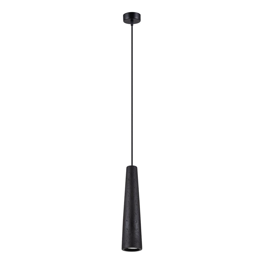 Lühter ELECTRA 1xGU10/10W/230V betoon/must