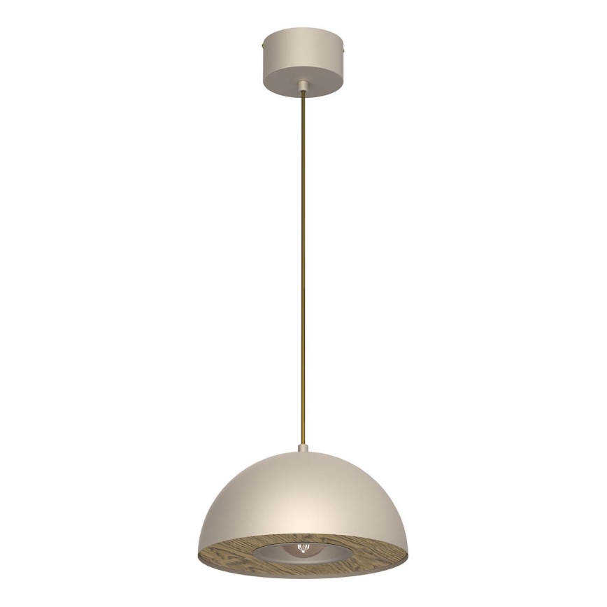 Lühter ELGUND 1xE27/15W/230V d. 28,5 cm beež