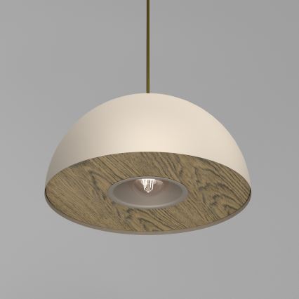 Lühter ELGUND 1xE27/15W/230V d. 35 cm beež