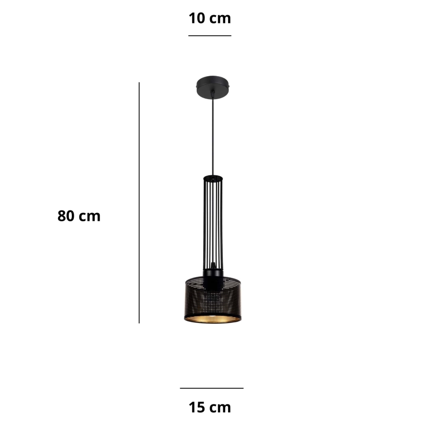Lühter ELIS 1xE27/60W/230V d. 15 cm