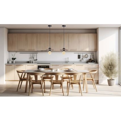 Lühter FALCO 1xE27/60W/230V d. 20 cm beež