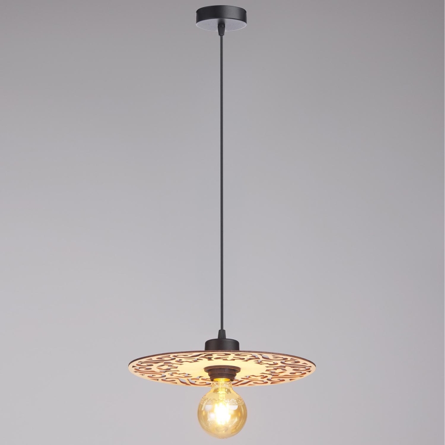 Lühter FALCO 1xE27/60W/230V d. 30 cm beež