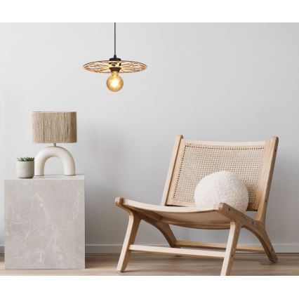 Lühter FALCO 1xE27/60W/230V d. 30 cm beež