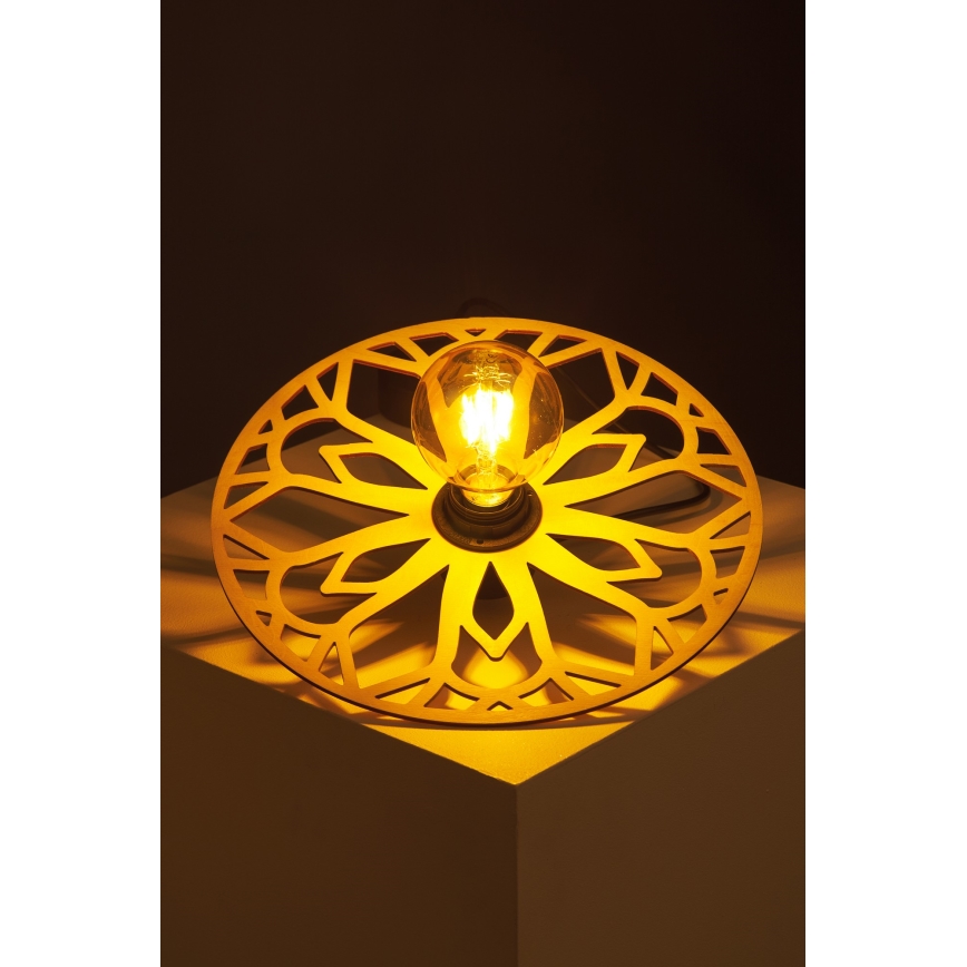 Lühter FALCO 1xE27/60W/230V d. 30 cm beež