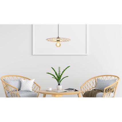 Lühter FALCO 1xE27/60W/230V d. 40 cm beež