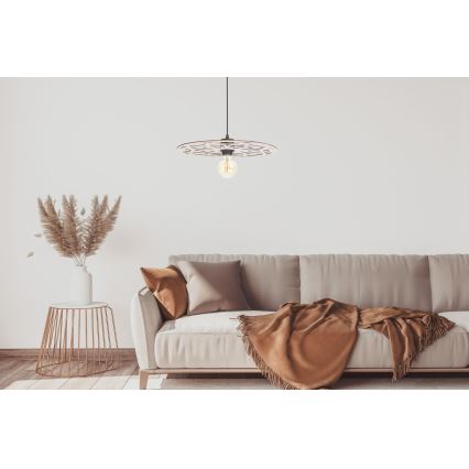 Lühter FALCO 1xE27/60W/230V d. 40 cm beež