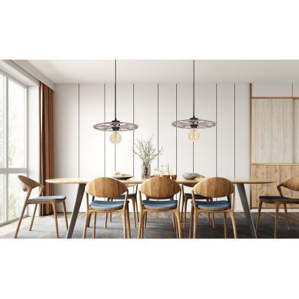 Lühter FALCO 1xE27/60W/230V d. 40 cm beež