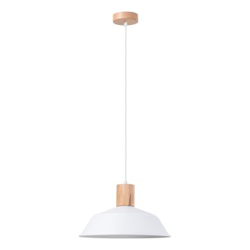 Lühter FANO 1xE27/15W/230V d. 34 cm valge
