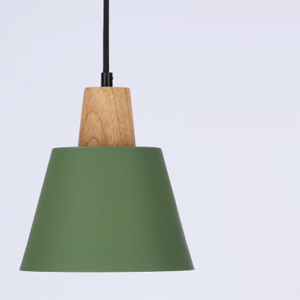 Lühter FARO 1xE27/40W/230V roheline/pöök