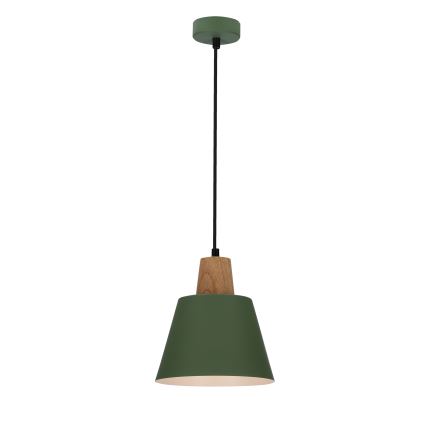 Lühter FARO 1xE27/40W/230V roheline/pöök