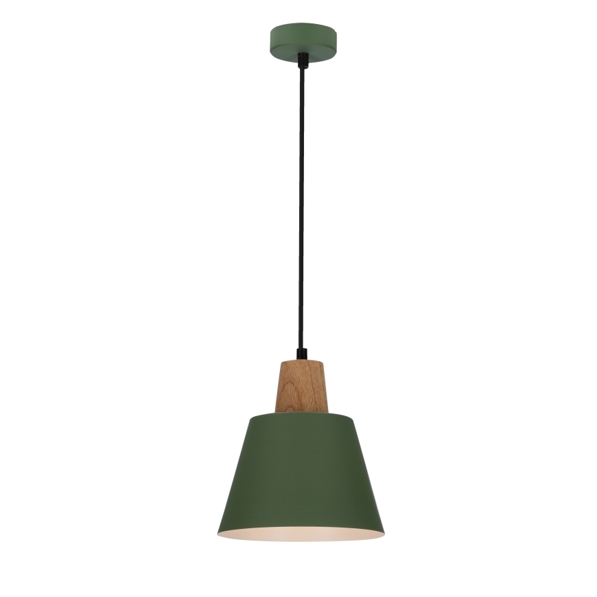Lühter FARO 1xE27/40W/230V roheline/pöök
