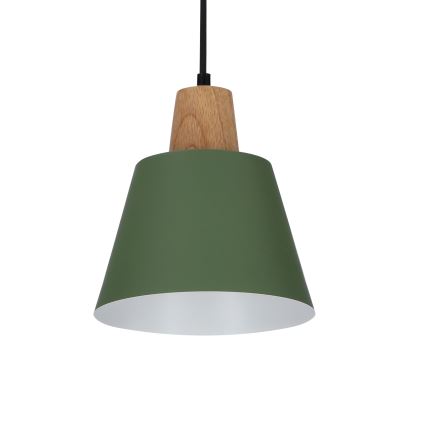 Lühter FARO 1xE27/40W/230V roheline/pöök