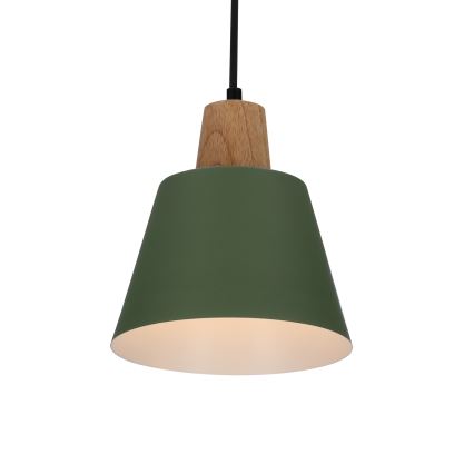 Lühter FARO 1xE27/40W/230V roheline/pöök