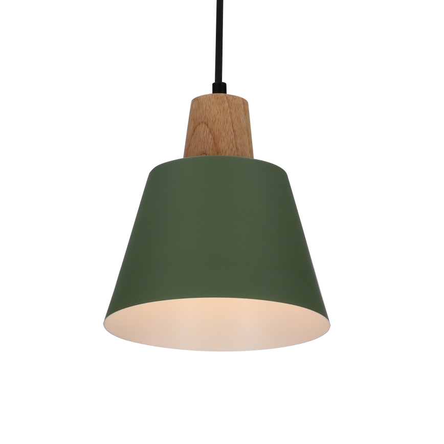Lühter FARO 1xE27/40W/230V roheline/pöök
