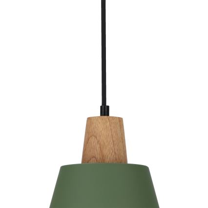 Lühter FARO 1xE27/40W/230V roheline/pöök