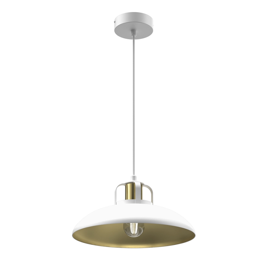 Lühter FELIX 1xE27/60W/230V valge