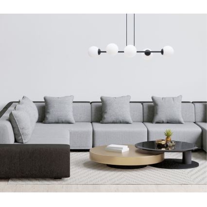 Lühter FIRA 5xE27/60W/230V must