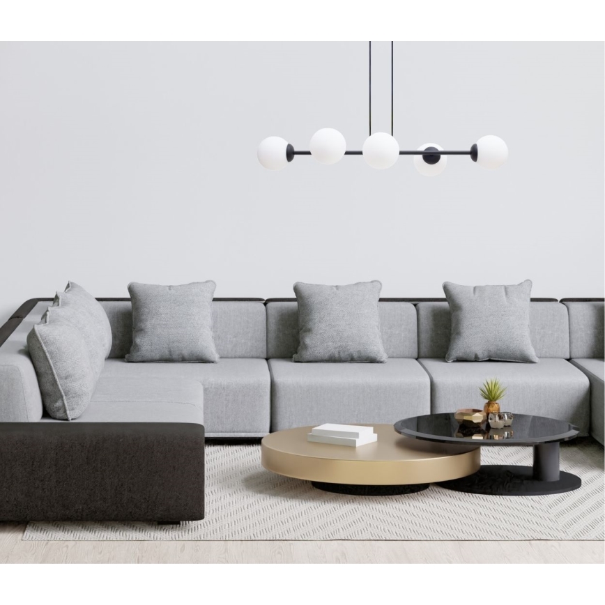 Lühter FIRA 5xE27/60W/230V must