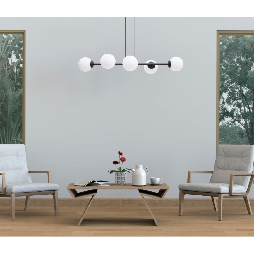 Lühter FIRA 5xE27/60W/230V must