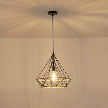 Lühter FLARE 1xE27/15W/230V d. 38 cm beež