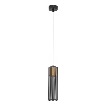 Lühter FOBIA 1xGU10/25W/230V must/kuldne