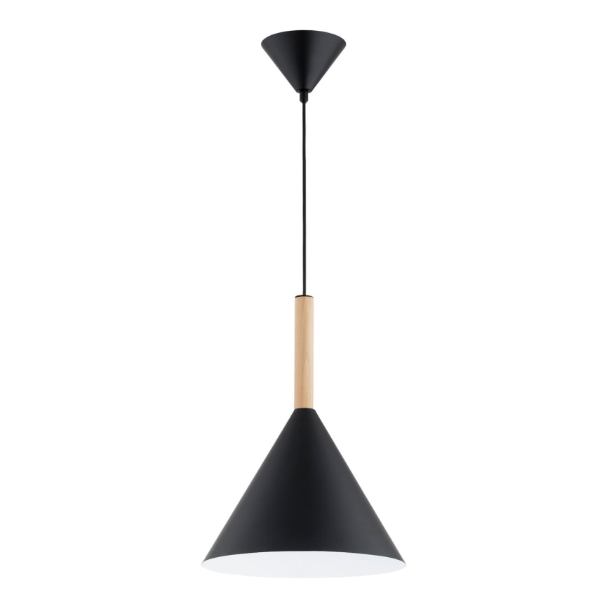 Lühter FUKS 1xE27/15W/230V must/beež