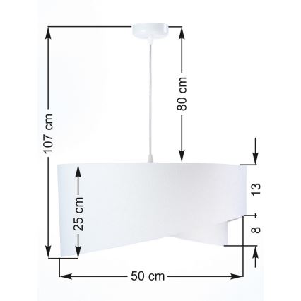 Lühter GALAXY 1xE27/60W/230V