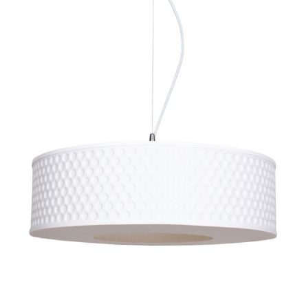 Lühter GARDA 1xE27/60W/230V d. 40 cm valge