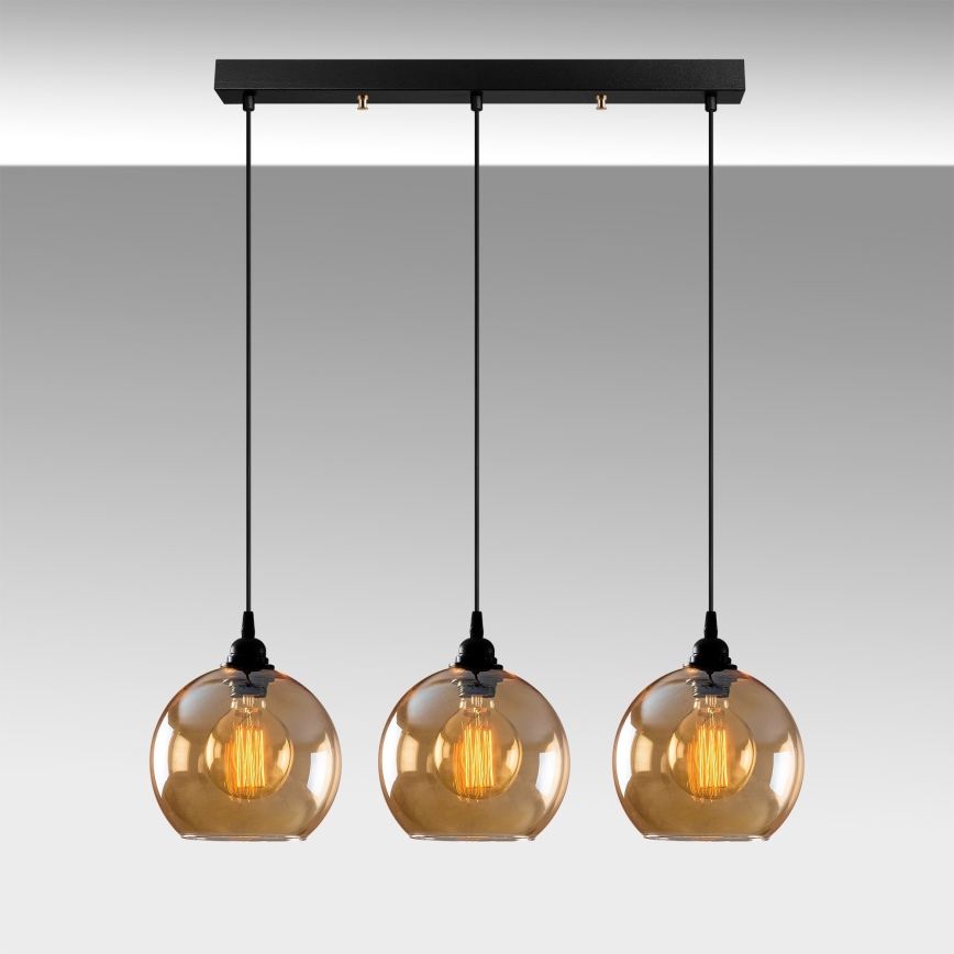 Lühter GOLD 3xE27/40W/230V