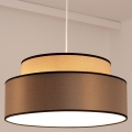 Lühter GRACE 1xE27/60W/230V d. 40 cm beež/pruun
