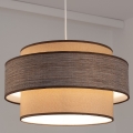 Lühter GRACE 1xE27/60W/230V d. 40 cm beež/pruun