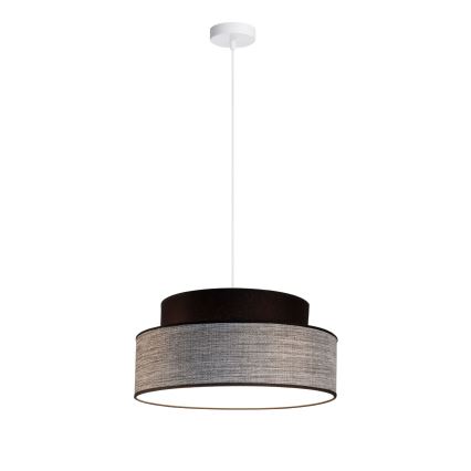 Lühter GRACE 1xE27/60W/230V d. 40 cm must/hall
