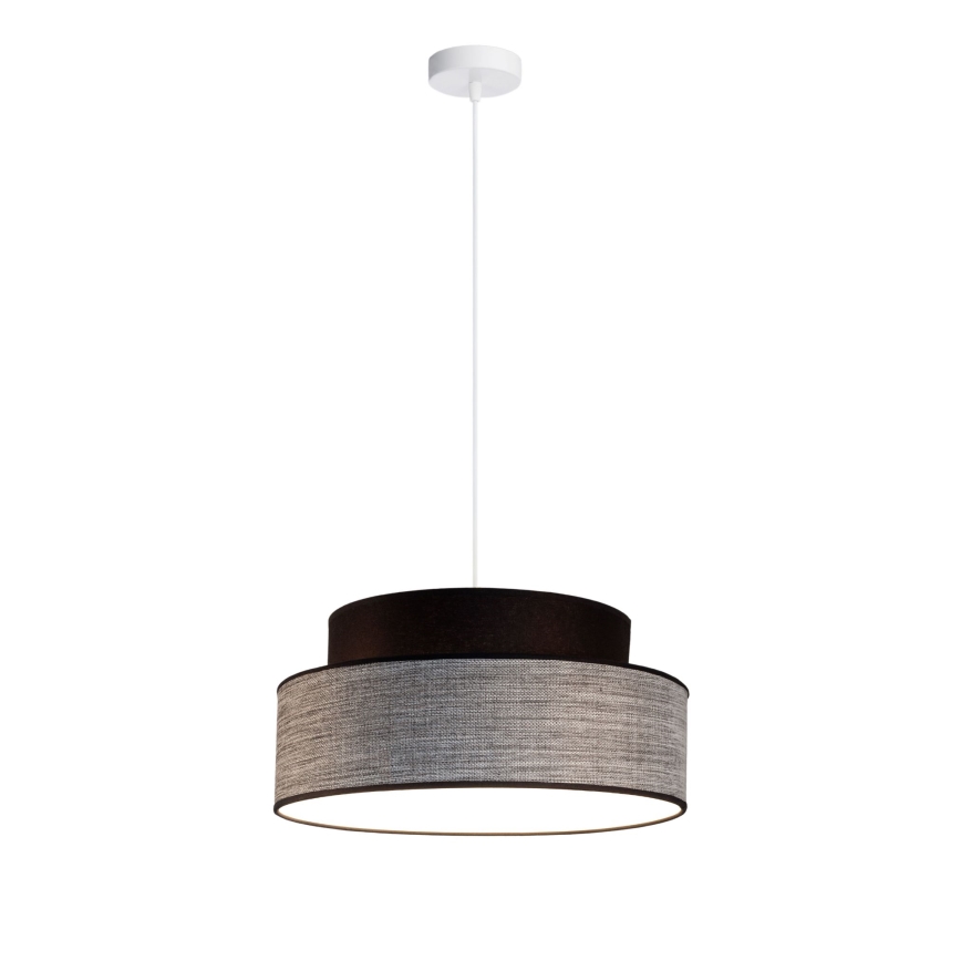 Lühter GRACE 1xE27/60W/230V d. 40 cm must/hall