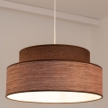 Lühter GRACE 1xE27/60W/230V d. 40 cm pruun/beež