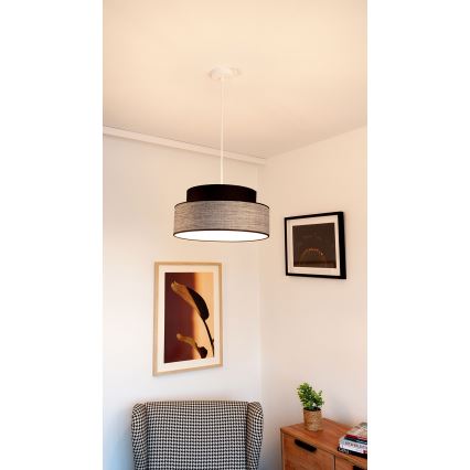 Lühter GRACE 1xE27/60W/230V must/hall