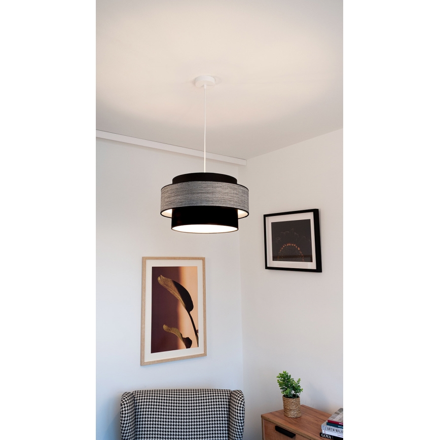 Lühter GRACE 1xE27/60W/230V must/hall