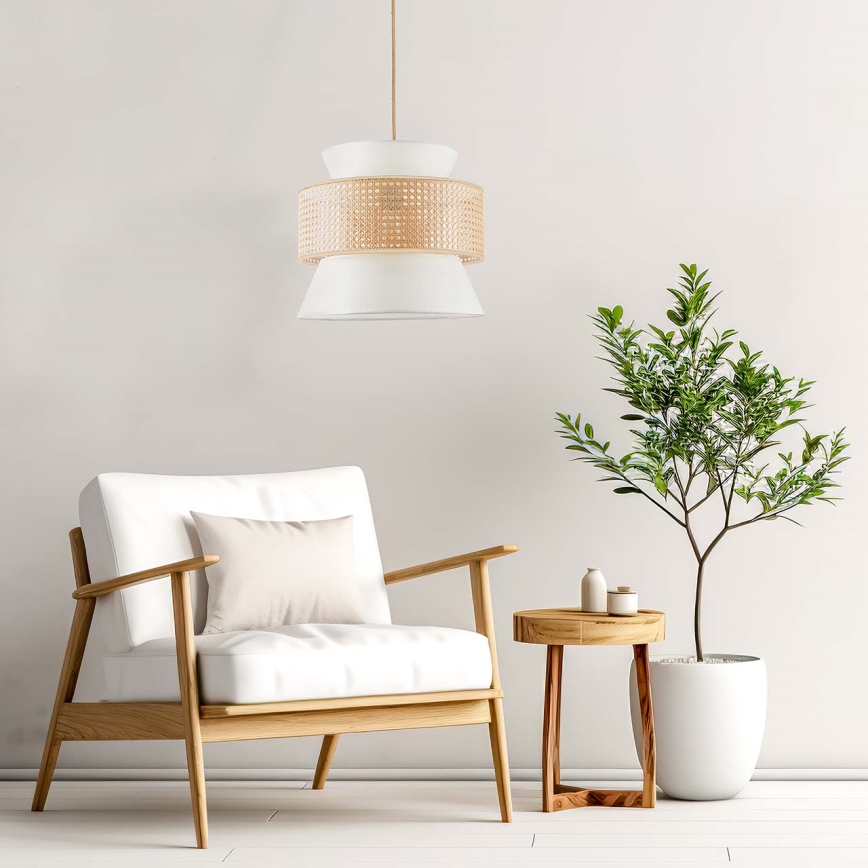Lühter GRENADA 1xE27/20W/230V d. 40 cm beež