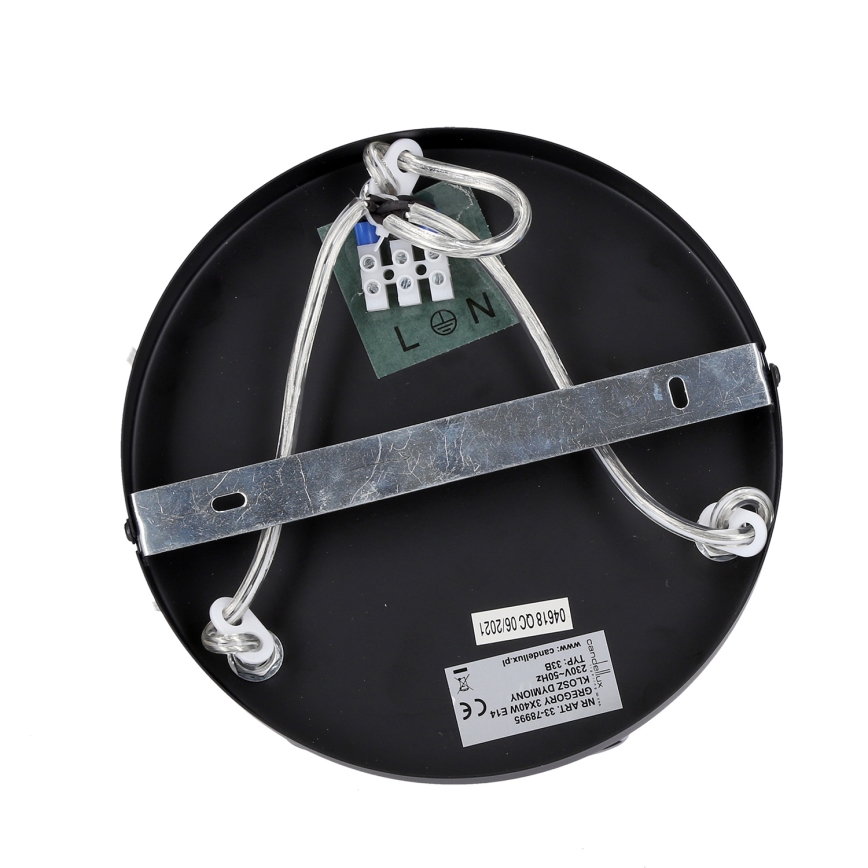 Lühter GRENIKO 3xE14/40W/230V