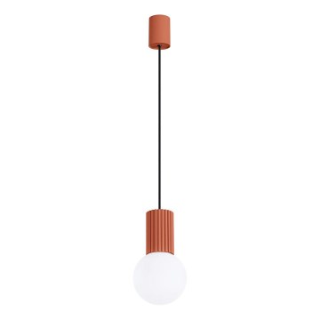 Lühter HALO 1xG9/8W/230V d. 12 cm oranž