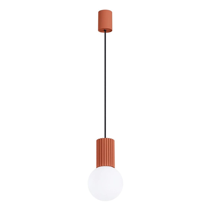 Lühter HALO 1xG9/8W/230V d. 12 cm oranž