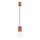 Lühter HALO 1xG9/8W/230V d. 12 cm oranž