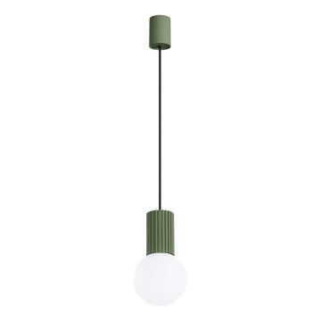 Lühter HALO 1xG9/8W/230V d. 12 cm roheline
