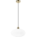 Lühter HARMA 1xE27/15W/230V d. 30 cm valge/kuldne
