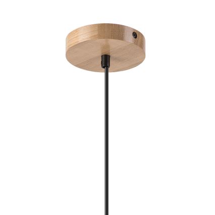Lühter HARMONY 1xE27/15W/230V d. 14 cm valge/tamm
